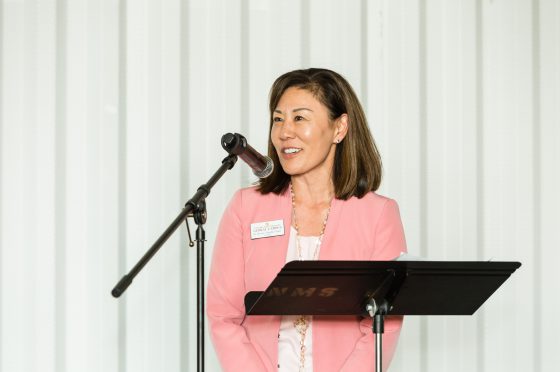 Dr. Becky Takeda Tinker Speaks at the City Welcome Reception