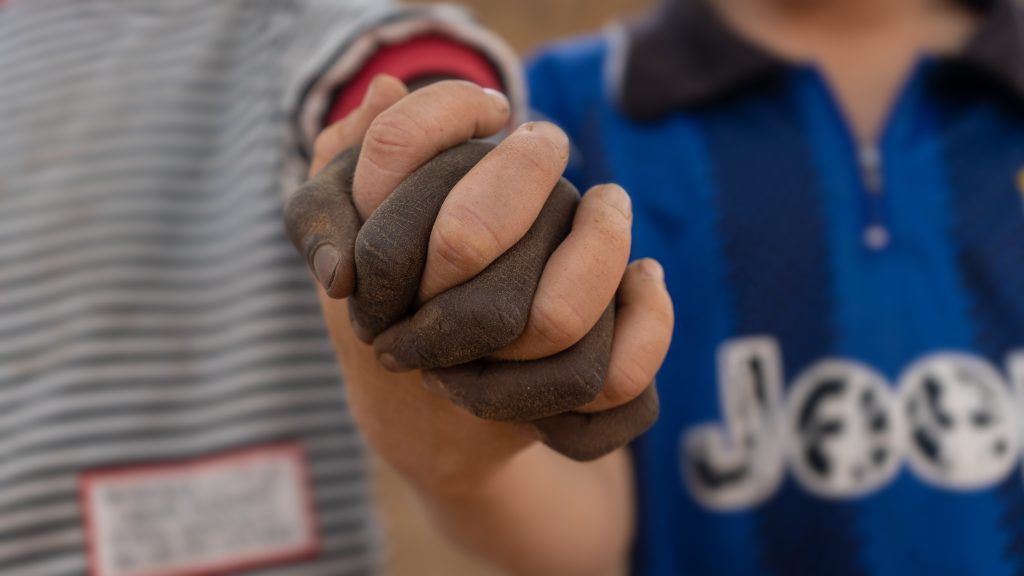 A HANDSHAKE